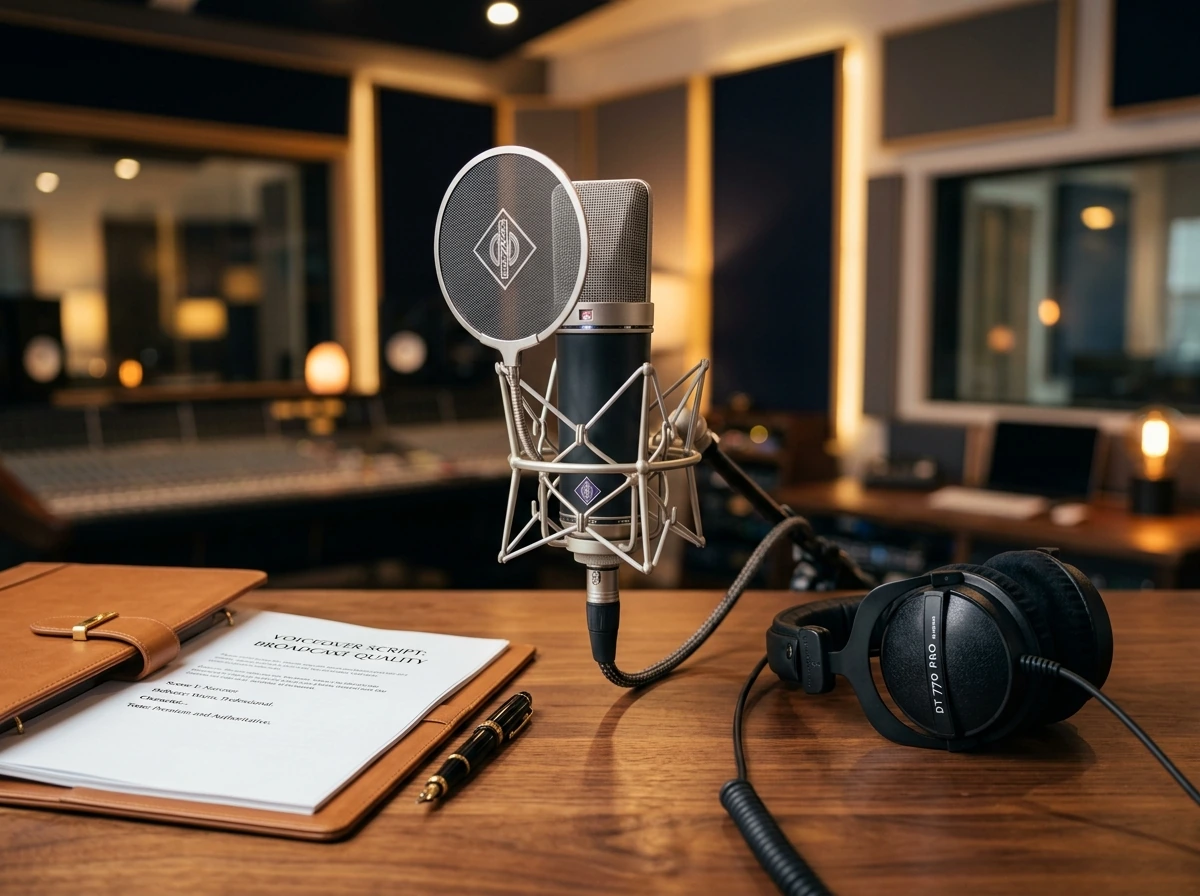 Phòng thu âm chuyên nghiệp TH Voice - Báo giá dịch vụ lồng tiếng